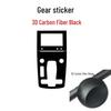 Beijing X7 Interior Carbon Fiber Sticker Kit for Air Conditioning, Shift, and Window Switches
