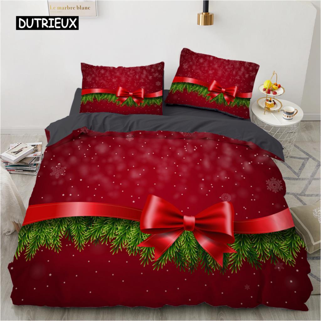 Luxuriöses 3D-Bettwäscheset Europa Queen King Double Bettbezugset Bettwäsche Bequeme Decke/Bettdeckenbezug Bettwäscheset Schleife Rosa