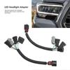 LED Headlight Wiring Harness Plug and Play Adapter Cable Accessories Replacement for Tacoma 2016?2020