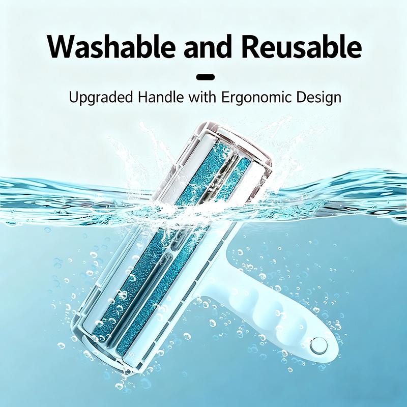 Pet Hair Remover Roller One-Hand Operation Dog & Cat Lint Remover Self Cleaning Hair Eliminator for Home