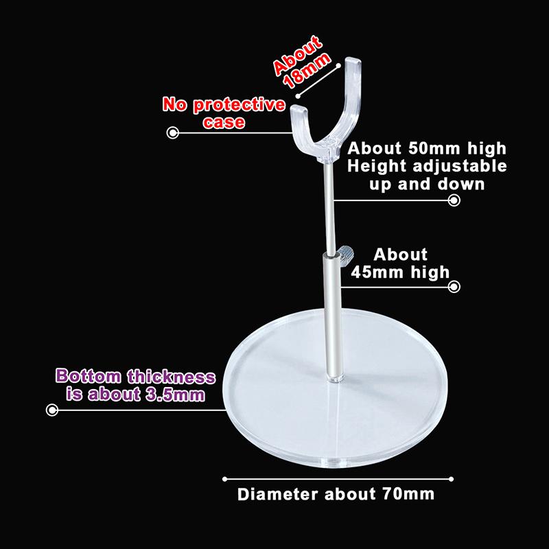 1Pcs Adjustable Doll Display Holder Easy Use Support Stand for Action Figures Home Shelf Store Exhibition