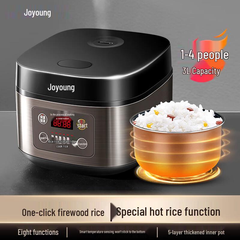 Joyoung 3L Smart Rice Cooker CN plug (adapter included)