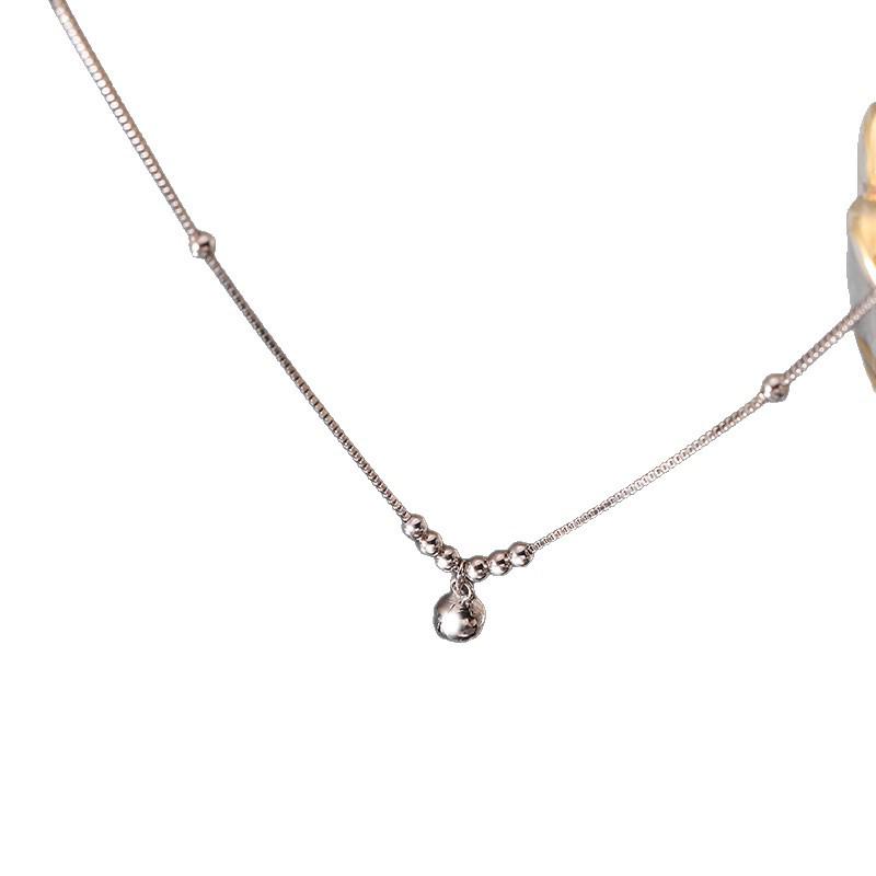 Women's Exotic Minimalist Bead Bell Anklet - Trendy High-End Foot Chain