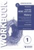 The Cambridge IGCSE and O Level History Workbook 1 - Core Content Option B: The 20th Century: International Relations Since 1919 2nd Edition Book