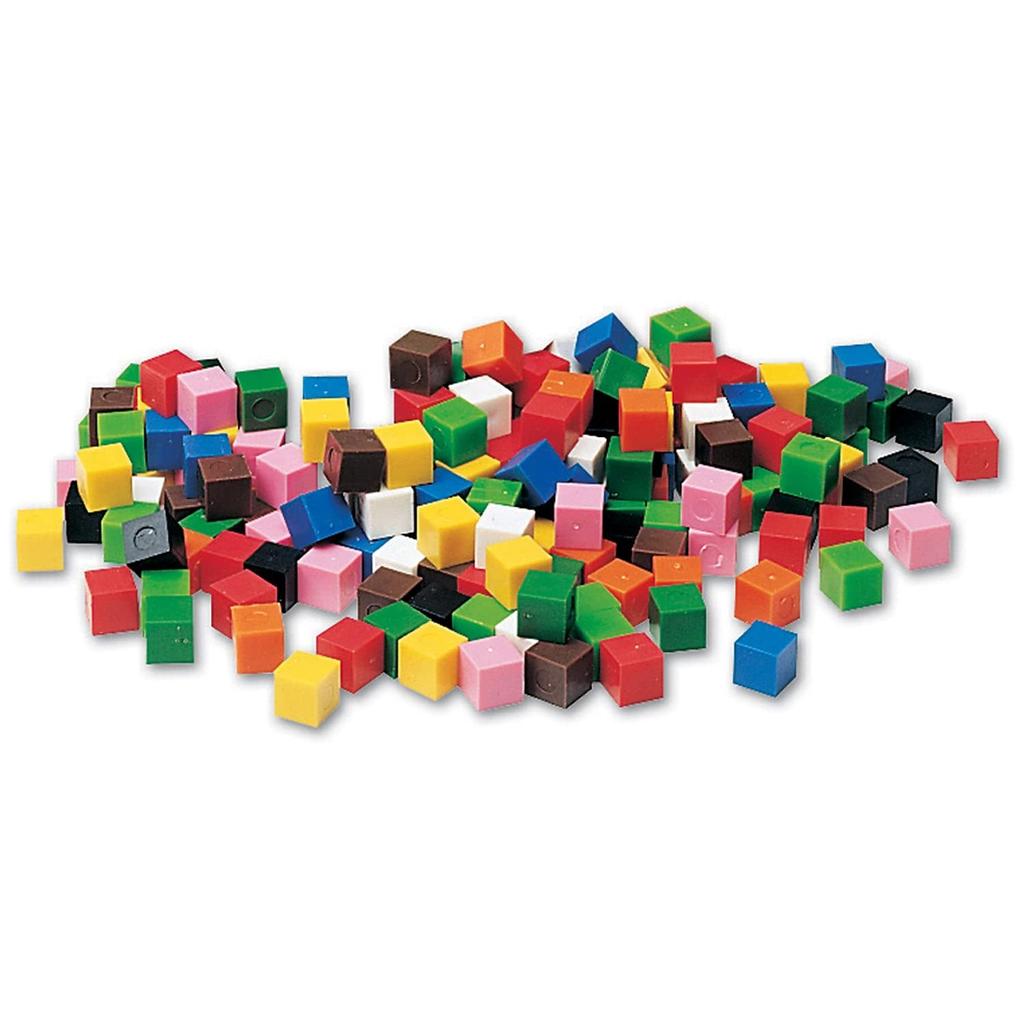 Learning Resources Centimeter Set of 1000 1cm LER 2089 Cubes, Cubes,