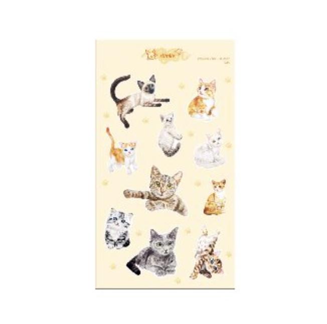 Petit Fancy Petit Design Stickers(10ea Each)- 16 Options (Decoration / DIY Scrapbooking)