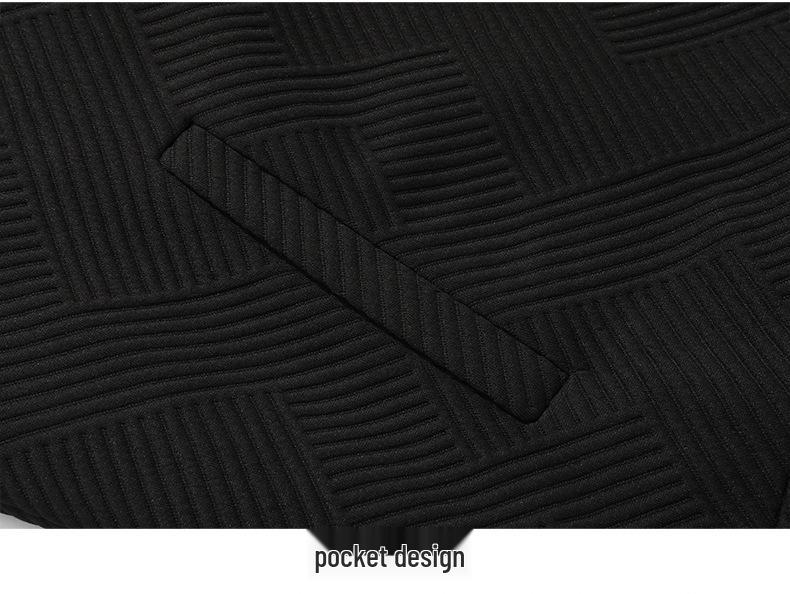 Men's Plus Size American Style Hooded Jacket - Spring/Autumn Trend
