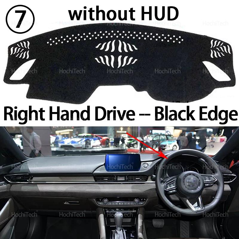 For Mazda 6 Mazda6 2016 2017 2018 GL Atenza Dashboard Cover Pad Car Liner Anti-UV Mat Sunshade Dashmat Carpet Dash