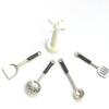 5pcs/Set Kitchen Dollhouse Miniature Mini Cookware Tools Miniaturas Casa De Munecas 1:12 DIY Dollhouse Accessories Kit