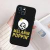 BH34 Melanin Black People Afro Girls Case for Samsung A11 A12 A13 A15 A52S A53 A55 A56 A70 A71 A72 A73 F06 F16 F56 S10 Plus S10e