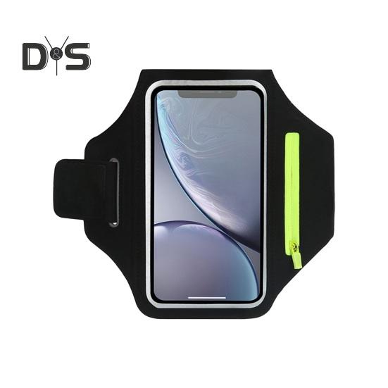 

Сумка для мобильного телефона на руку 6,8-дюймовая сумка для хранения мобильного телефона с сенсорным экраном, водонепроницаемая, для занятий спортом на открытом воздухе, бега, пешего туризма, бега, телефона, держателя для телефона с чёрный