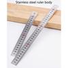 15/20/30/40cm Metal Measuring Marking Gauge with Slide Stop Carpentry Square Woodworking Tools Carpenter Scribing Ruler