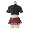 Lingerie for Women for Sex Play,School Girl Lingerie Sexy Roleplay Lingerie Set Student Costumes Skirt Outfit