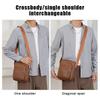 Man Messenger Bag  Business Leather Bags Fanny Pack Men'S Genuine Leather Crossbody Shoulder Bags High Quality Tote