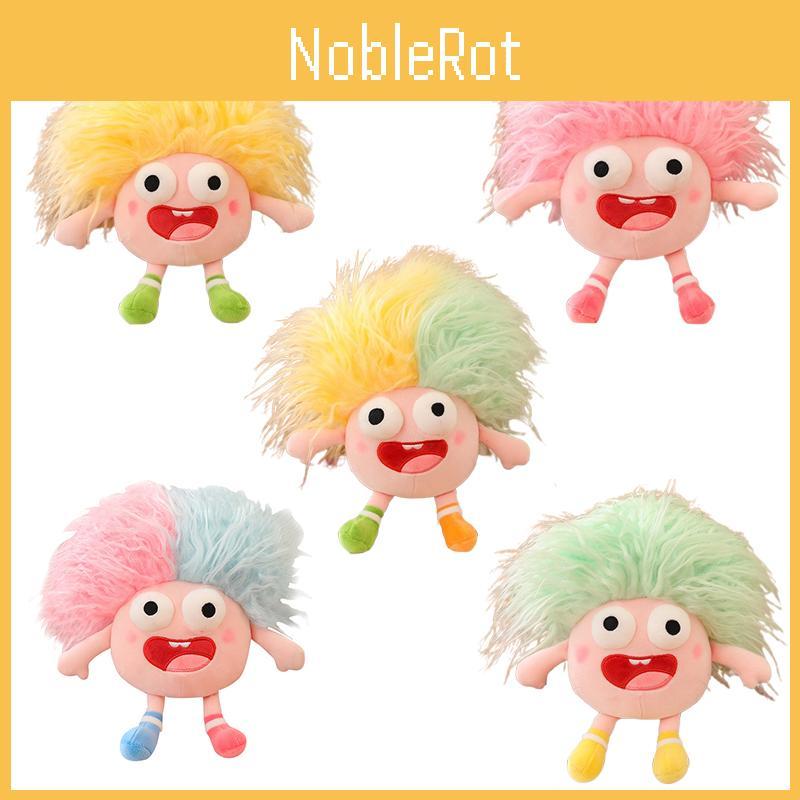 Funny Plush Toy With Big Eyes And Fluffy Hair Perfect For Diy Ugly Dolls In Stock