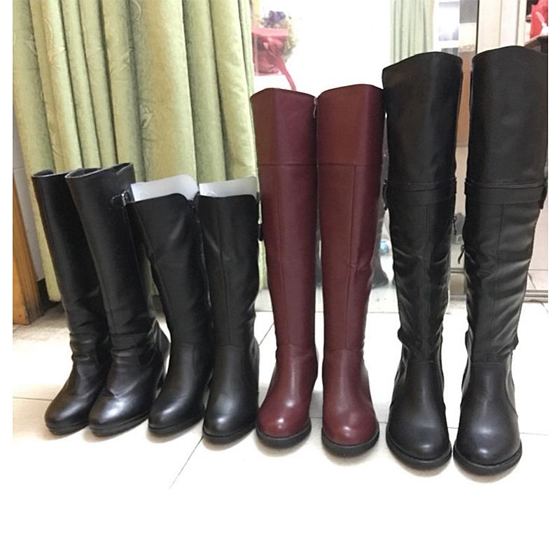 1Pair Boot Shaper Stands Form Inserts Tall Boot Support Keep Boots Tube Shape for Women Men Plastic Long boots support
