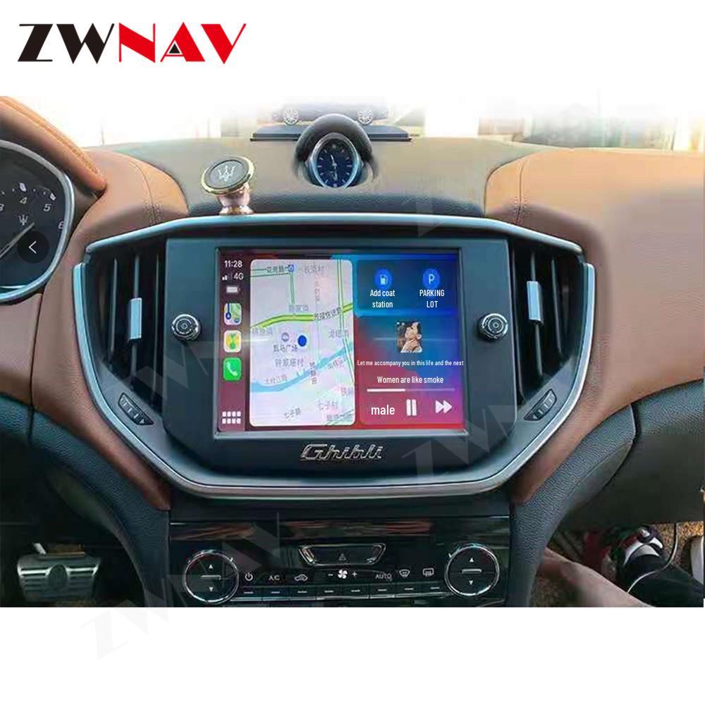 Maserati Ghibli 8.4" Android 10 Central Control Navigation System