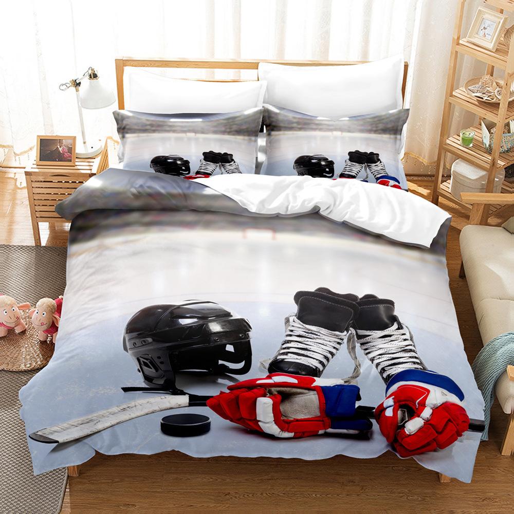 Fashion Technology Printing, 3D Digital Printing, Bedding, Duvet Covers, Pillowcases, Three-piece Sets