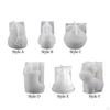 Christmas Silicone Model Candle Making Polymer Clay Crafts Resin Casting