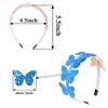 1PC Butterfly Headbands for Girls Cute Glitter Butterfly Hairbands Children Kids Hair Accessories
