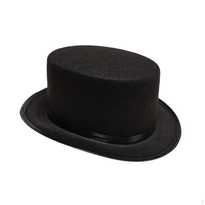 Chapeau pour Adultes, Chapeau de Magicien Unisexe, Fedoras Jazz Classiques Chapeaux de Fête Jeu de Rôle,