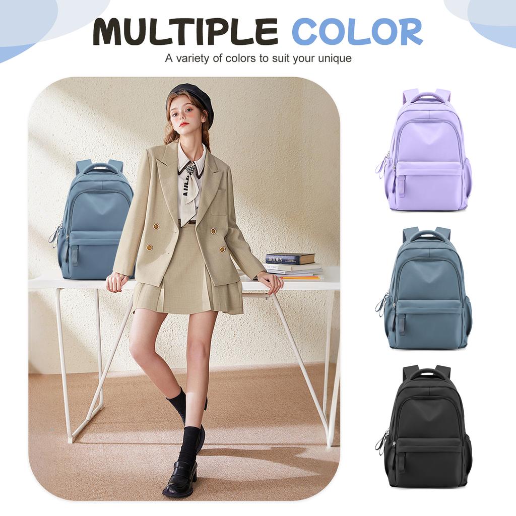 Women Schoolbag Large Capacity School Backpack Teens Girl Boy Casual Daypack Bag Student Travel Backpack, Hand Luggage Backpack