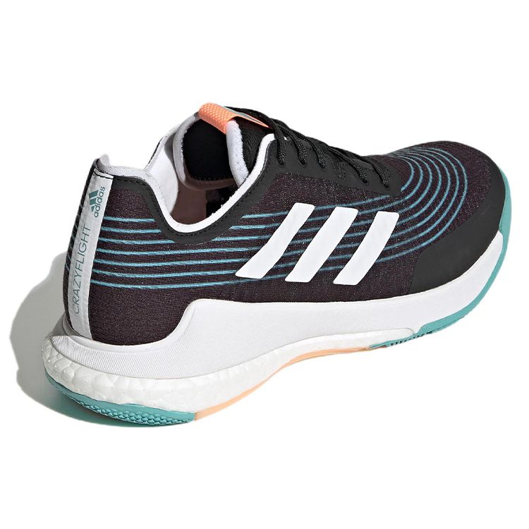 Adidas Crazyflight Black White Men Sneakers Core-Black Cloud-White GX3748