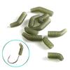 20Pcs Aligner Carp Fishing Accessories Anti Entanglement Sleeves Fishing Terminal Tackle TPE Fish Hook Sleeves