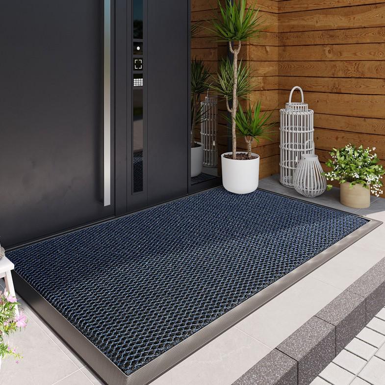 Non-Slip Outdoor Entrance Doormat - Elastic, Durable, Front Door Mat