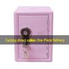 Mini Metal Safe Piggy Bank with Key - Creative Ornament