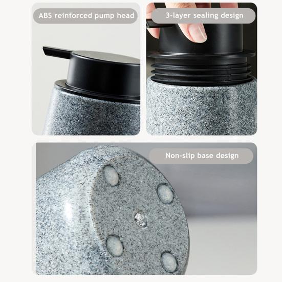 250ML Skumdispenser Påfyllbar Skum Håndsåpe Sjampo Dusjsåpe Ansiktsrens Beholder Baderom Tom Trykkpumpe Flaske