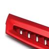 2Pcs Interior ABS Red Side Air Vent Outlet Cover Trim For Toyota Camry 2018-2024