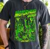 Maglietta Motorhead Horror Crime Stories su Nero Vintage Comfort Colors 1717 Tee