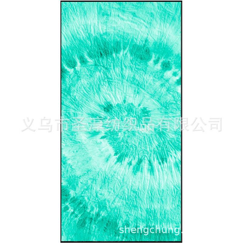 Ultra Absorbent Microfiber Beach Towel 70x140cm Printed Double-Sided Plush Travel Pool Spa Gym Hotel Use