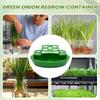 Plastic Chives Seedling Tray 9 Slots Sprout Planting Pot Onion Cultivation Box  Celery