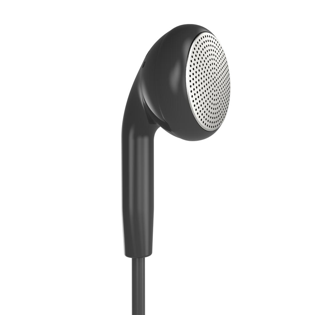 Single Side Earbud With Mic For One Ear Listening 3.5mm/Type C Jack, Comfortable Fit,Single Earphone One Side Earplugs