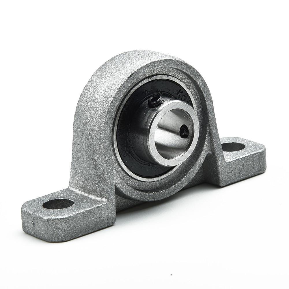 KP001 Spherical Roller Mounted Pillow Block Bearing 1PCS Zinc Alloy Block Bearing with Bore Ball Shaft for Multiple Industries
