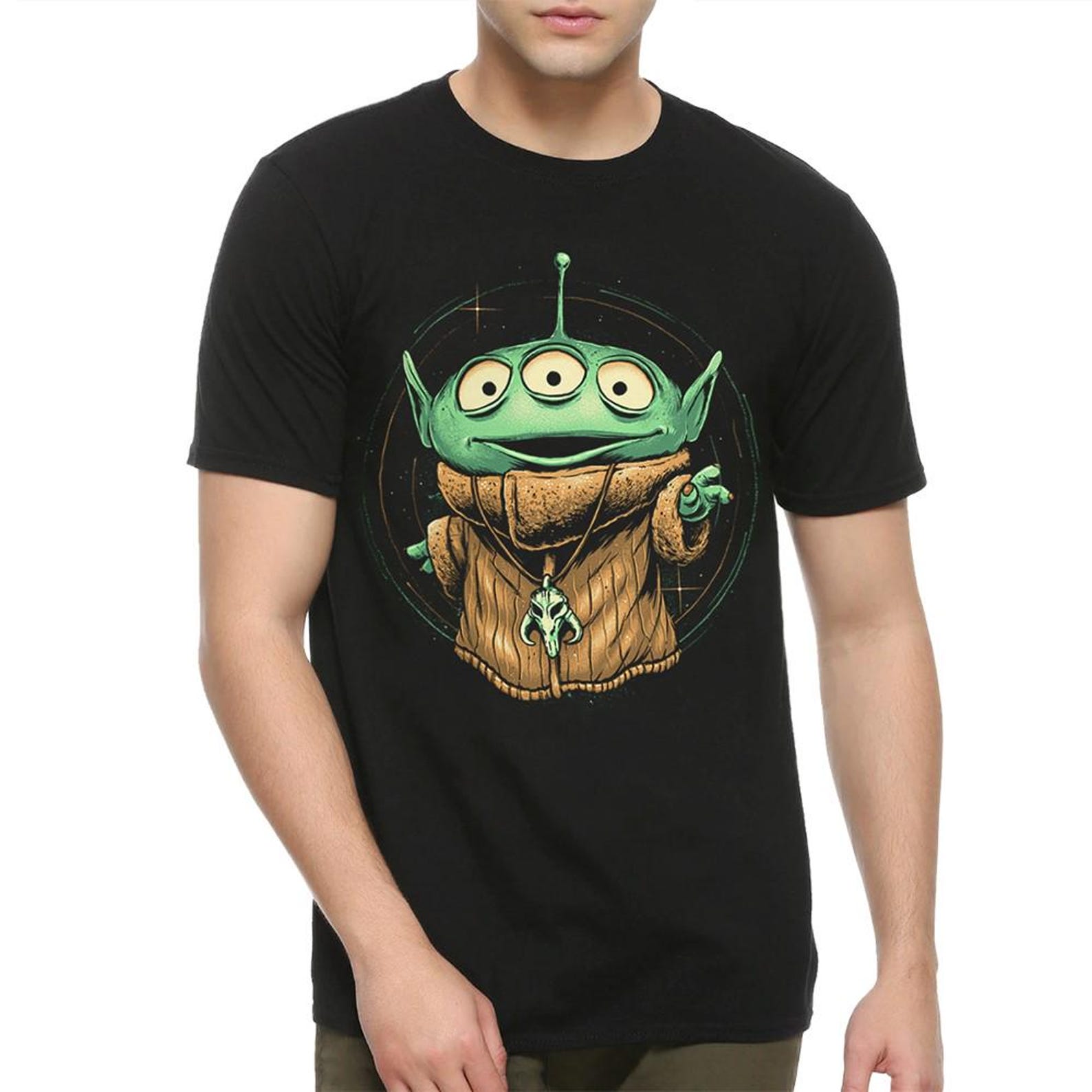Toy Story Alien Yoda T-Shirt, Men s and Women s Sizes (TOY-562001) M