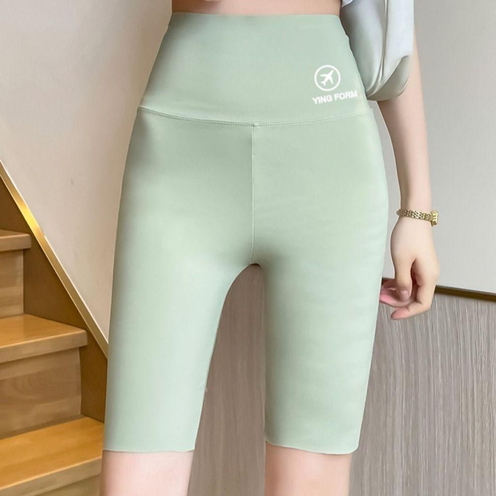 Seamless Tight Hip Lift Yoga Shorts Breathable Peach Butt Tummy Control Women Leggings Butt Lifter Slimming Biker Shorts Girl