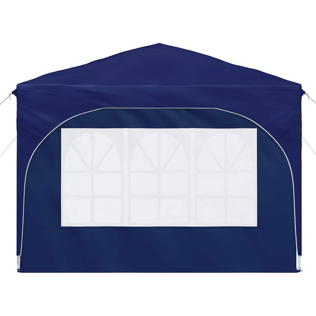Pop Up Party Tent 290 X 290 X 245 Cm Blue