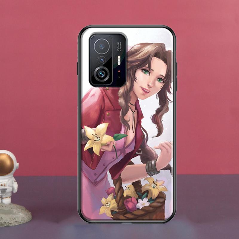 Aerith Gainsborough Final Fantasy For POCO X5 X3 F5 Pro X4 F4 GT M5s C40 F3 Case For Xiaomi 13 Lite 12 11T 12T Pro 12X Cover