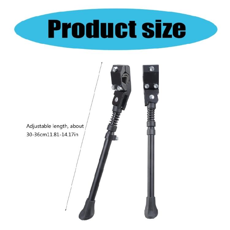Adjustable Bicycles Kickstand Stand Side Rear Parking Rack Aluminum Alloy Road Bike Kickstand Parking Stand