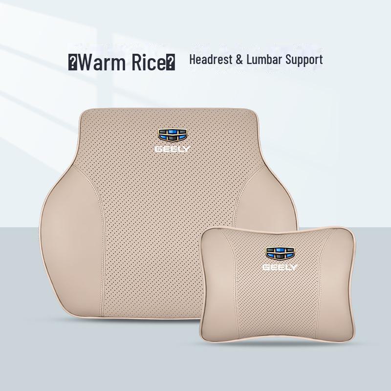 Geely Auto Kopfstütze und Lendenstützkissen für Xingruixing, Yue I, Binyue, Coolray, Boyue L, Dihao.