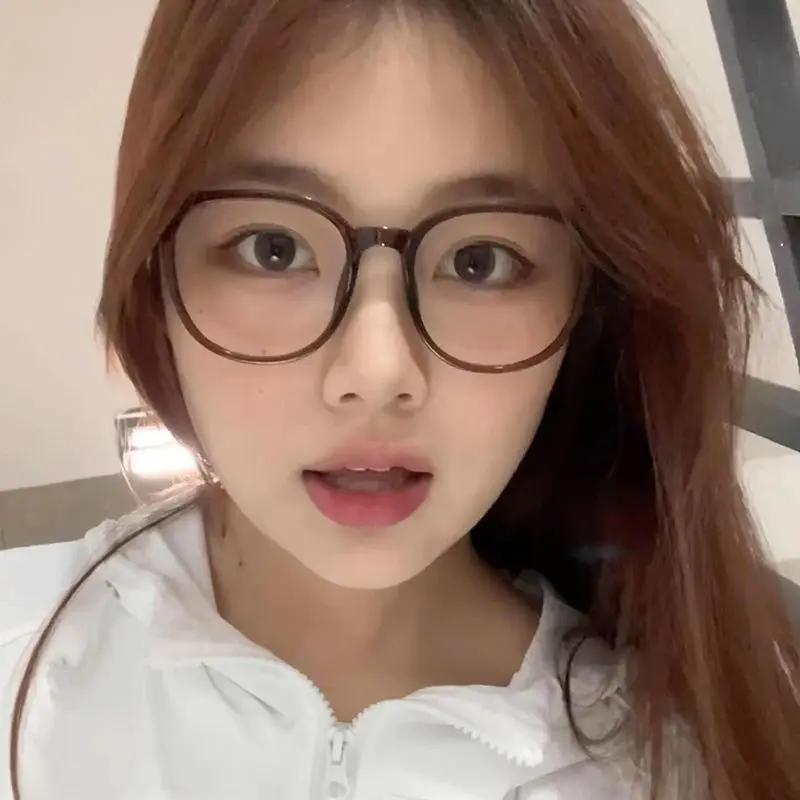 Transparente Computerbrillenfassung Damen Herren Blaulichtfilter Runde Brille Blockierende Brille Quadratische Optische Brille Brille