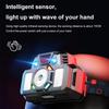 Led Strong Light Headlamp USB Rechageable Motion Sensor Headlight Portable Fishing Camping Outdoor Head Lamp Work Flashlight