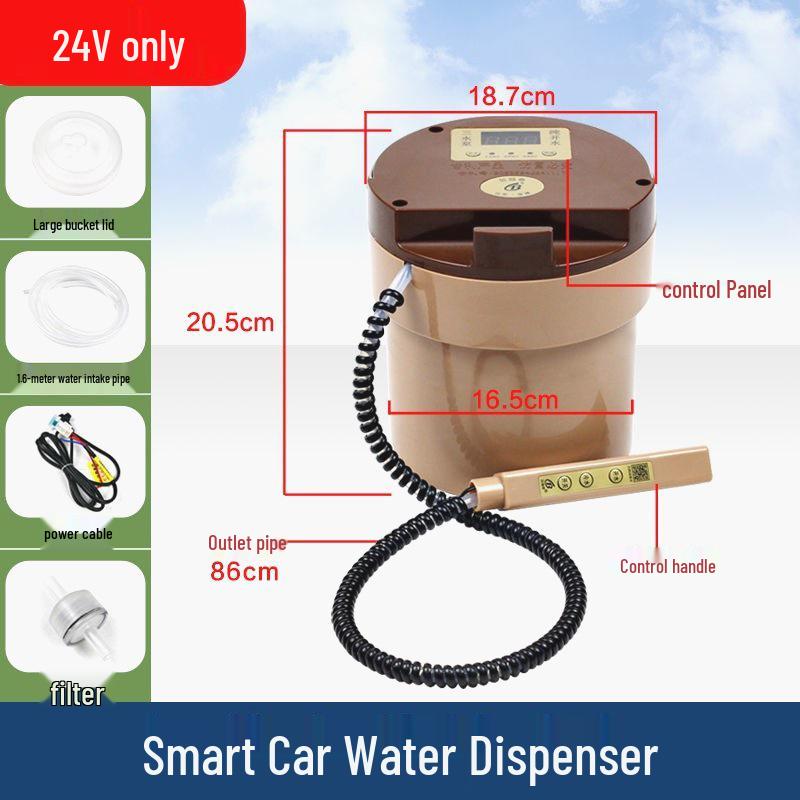 

24V Automatic Truck Water Heater with Refill & Heating, Three-Pump Large Vehicle Kettle