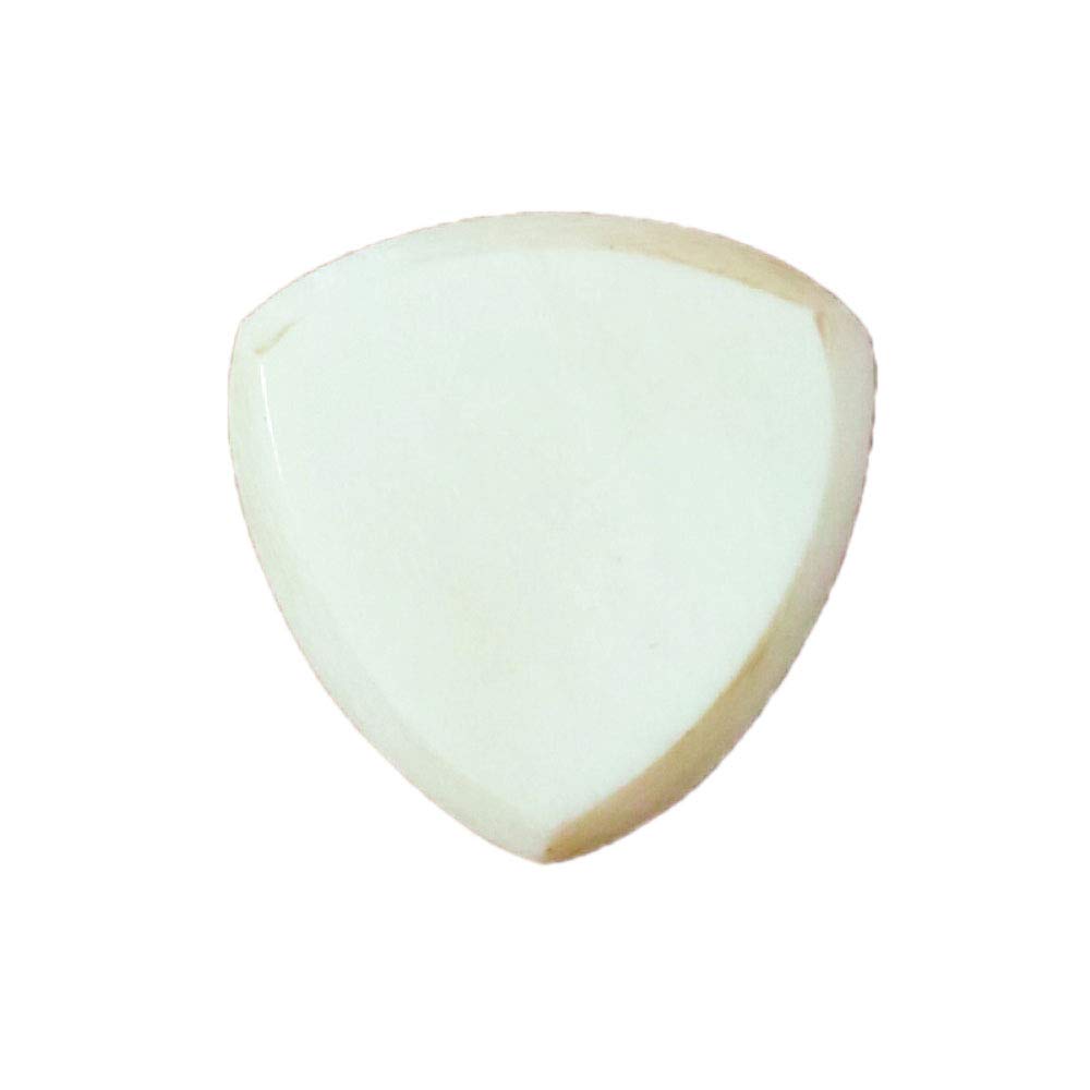 Triangle Ball Picks Made from Natural Camel Animals Pedal Wild Picks 3mm Small Size (rice Shaped) Bone, 3.0mm / (CB-TC-N-WH-S)