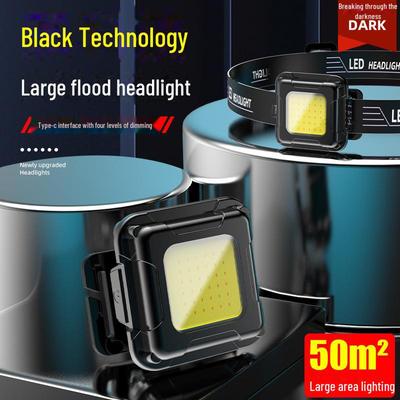 High-Brightness Rechargeable Headlamp for Night Fishing and Outdoor Activities