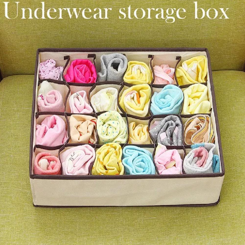 Cabinet Underwear Organizer Drawer Clothes Organizer For Underwear Bra Socks Underpants Storage Organizer Cabinet Separator