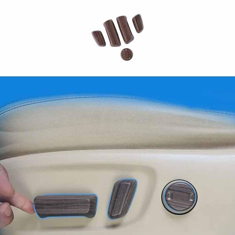Electric Seat Adjustment Toyota Highlander Wood Grain For 2014-2019 Cover Trim